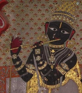 Schwarzer Krishna